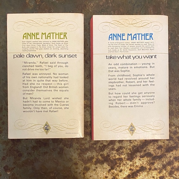 Harlequin Presents VTG Romance Novels/Lot of 8. Dailey, Mather, & Lindsay. - Picture 7 of 16